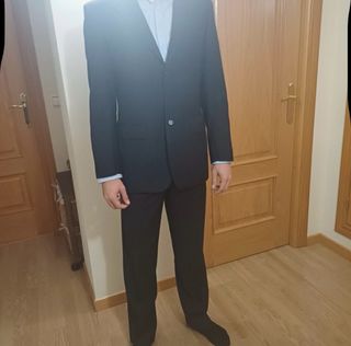 Traje de hombre negro