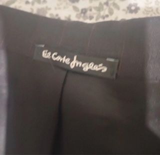 Traje de hombre negro