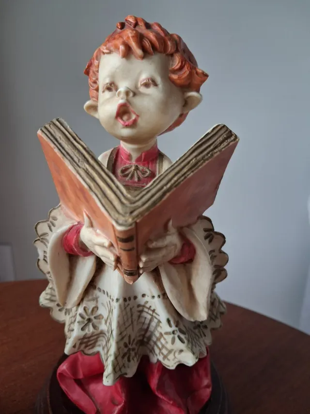 Figuras de monaguillos cantores (Set de 4)