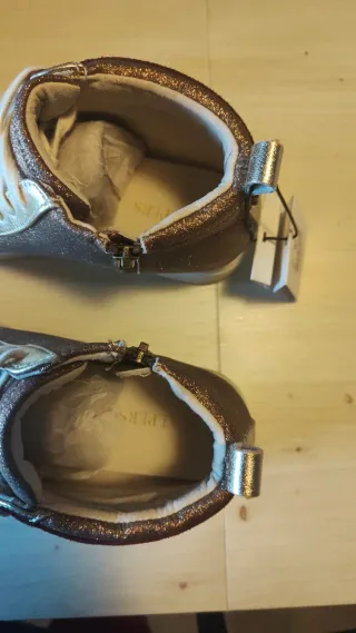 Zapatillas Scalpers Glitter Doradas y Plateadas