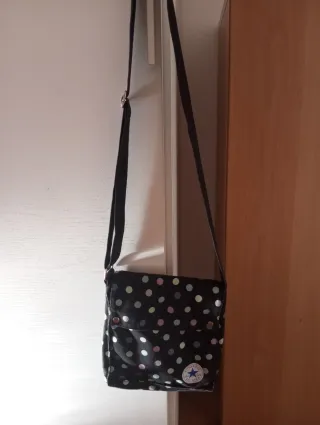 Borsa Converse pois nera multicolore