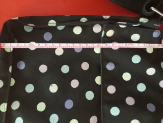 Borsa Converse pois nera multicolore