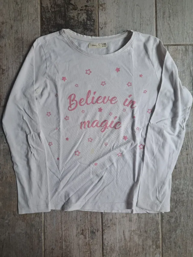 Lote 4 piezas manga larga niña