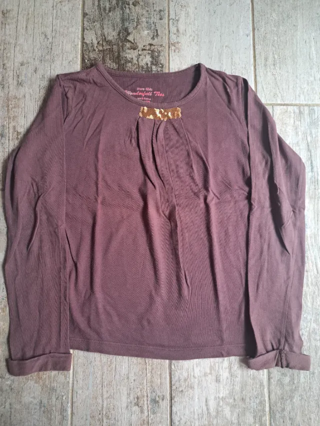 Lote 4 piezas manga larga niña