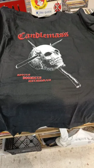 Camisetas rock, heavy, punk, etc.