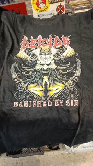 Camisetas rock, heavy, punk, etc.