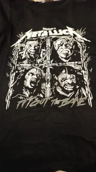 Camisetas rock, heavy, punk, etc.