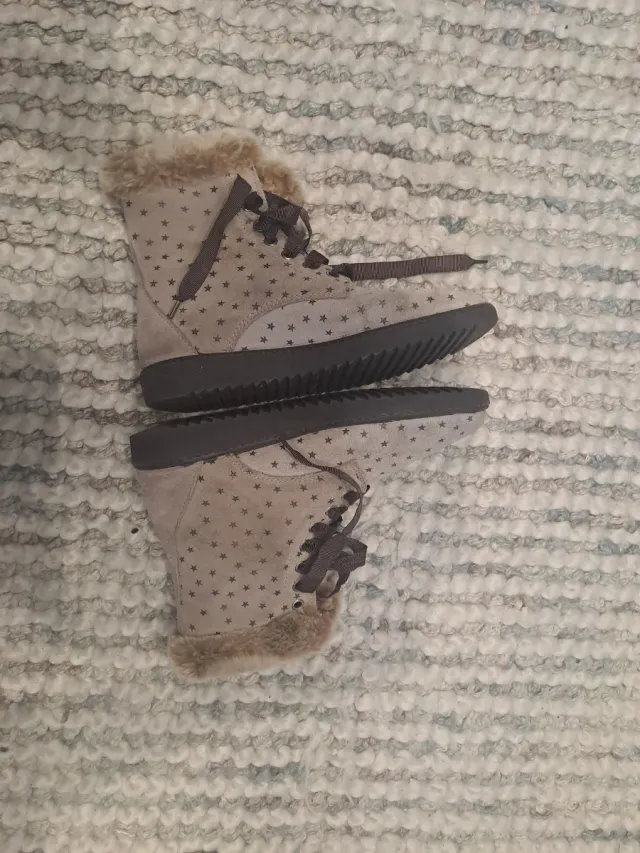 Botines niña/mujer con pelitos