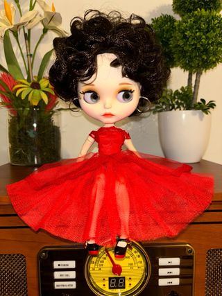 Muñeca Blythe Fake al estilo Betty Boo nueva