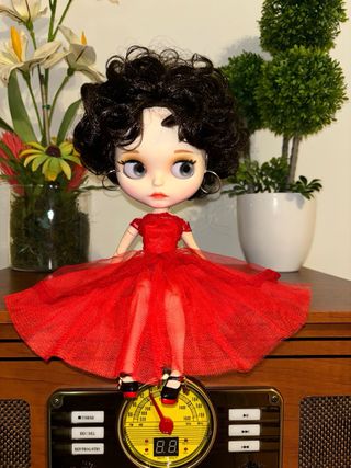 Muñeca Blythe Fake al estilo Betty Boo nueva