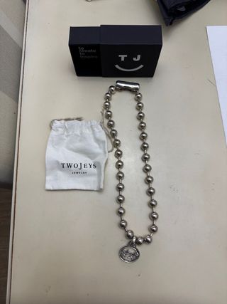 Cadena Two Jeys Plata