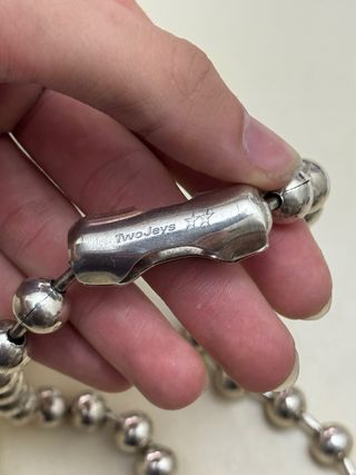 Cadena Two Jeys Plata