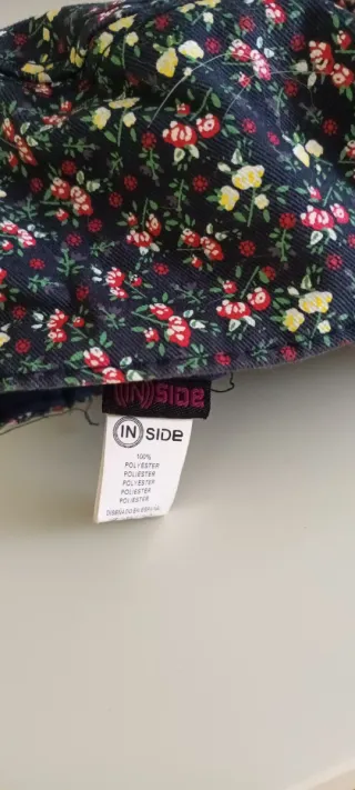 Gorra floral Sweety sin usar