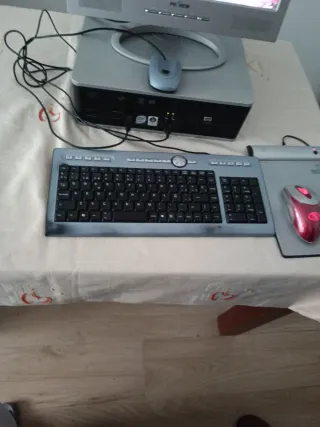 Ordenador Sobremesa con Pantalla, Teclado y Ratón
