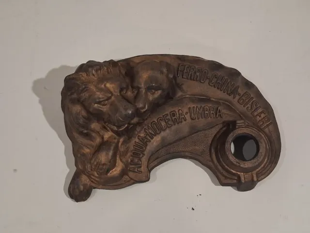 Porta calamaio vintage Ferro-China-Bisleri