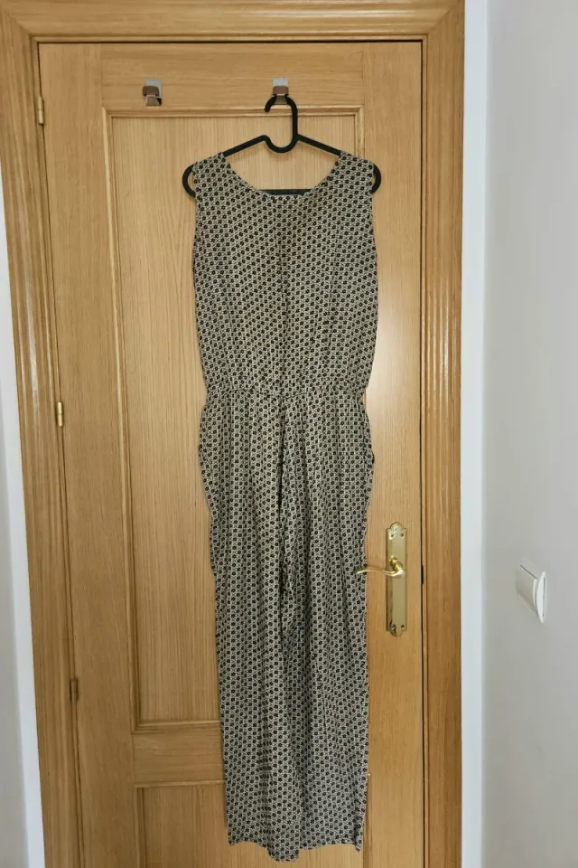 Mono largo estampado cremallera S/M