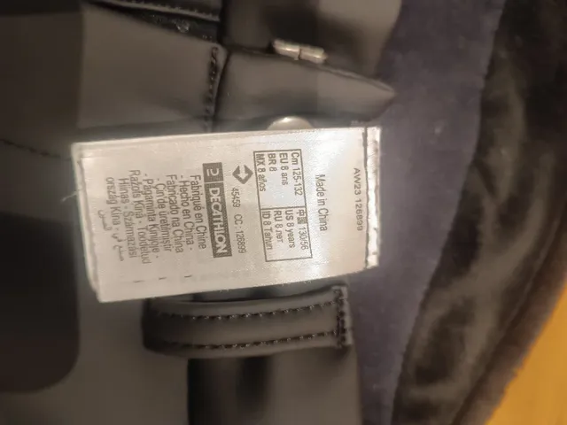 Pantalón hípica térmico niña.