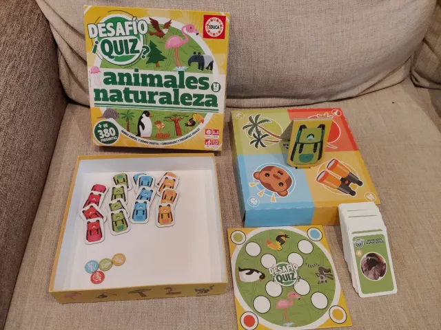 Juego Desafío Quiz Animales y Naturaleza