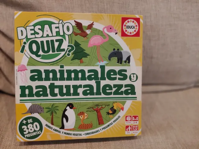 Juego Desafío Quiz Animales y Naturaleza