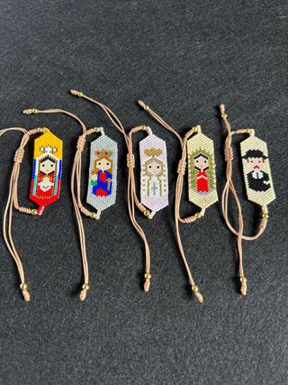 Pulseras Religiosas Tejidas