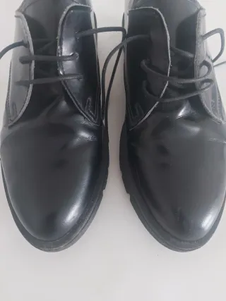 Zapatos blucher negros