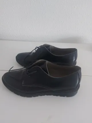 Zapatos blucher negros