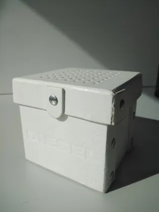 Caja de reloj Diesel blanca