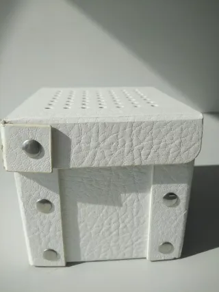 Caja de reloj Diesel blanca