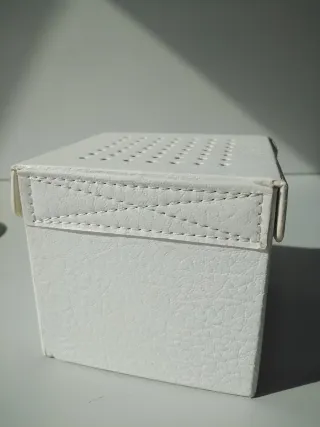 Caja de reloj Diesel blanca