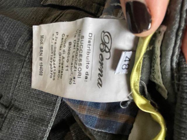 Pantaloni grigio antracite