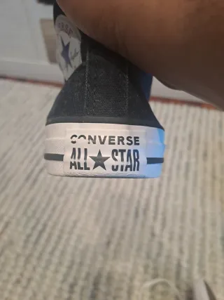 Converse Negras Mujer/Niña Talla 37