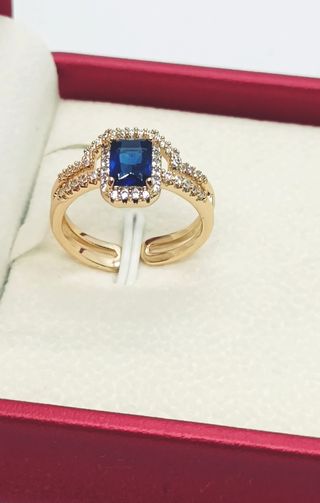 Anillo Laminado en oro 18k