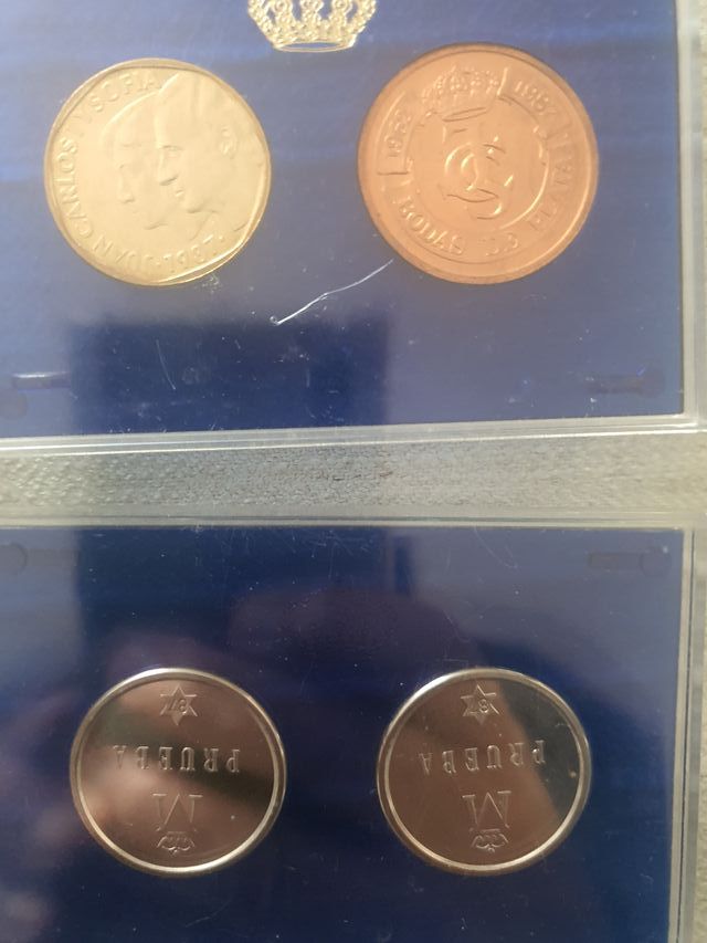 XXV Aniversario Boda Reyes España 4 Monedas