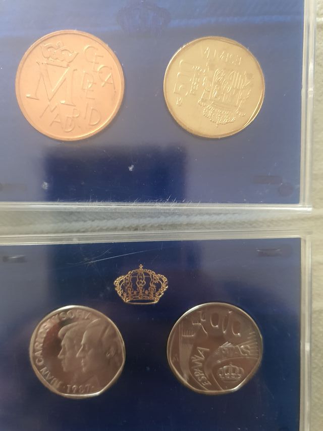 XXV Aniversario Boda Reyes España 4 Monedas