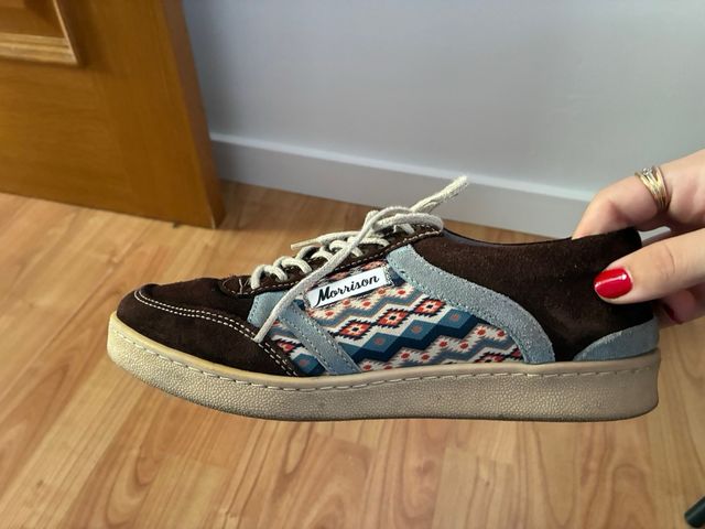 Zapatillas Morrison Marrones y Multicolor