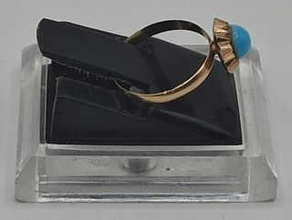 Anillo Infantil de Oro 18k, 0,68gr. Ref. G-240.