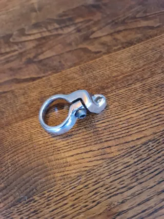 Soporte tiro cable freno MTB vintage