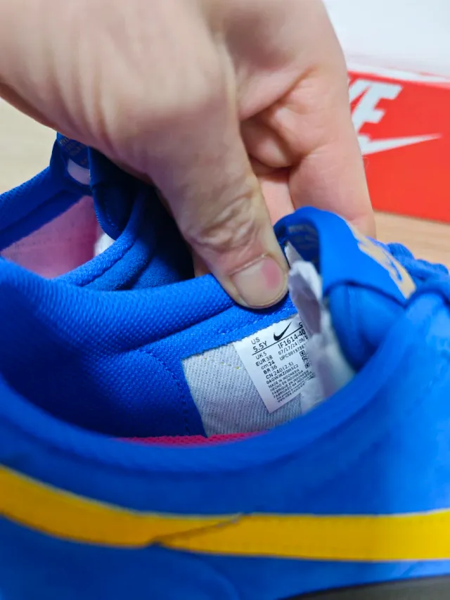 Nike Sneakers Blu/Giallo Taglia 38 Nuove