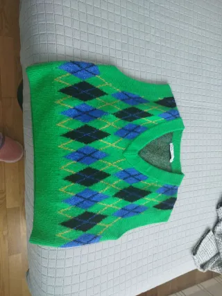 Chaleco de punto Zara mujer