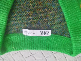 Chaleco de punto Zara mujer