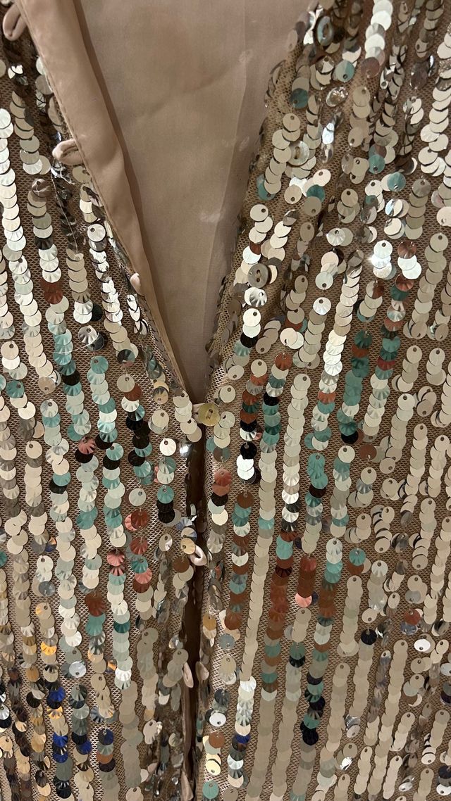 Vestido Zara lentejuelas M