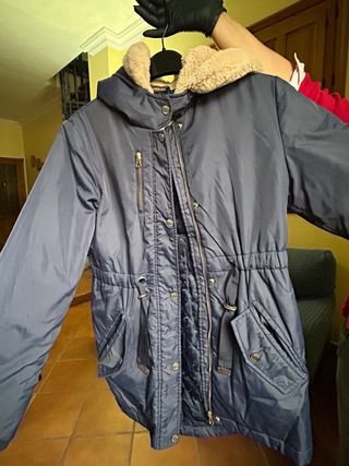 Chaquetón azul marino TALLA 14 ~El Corte Inglés