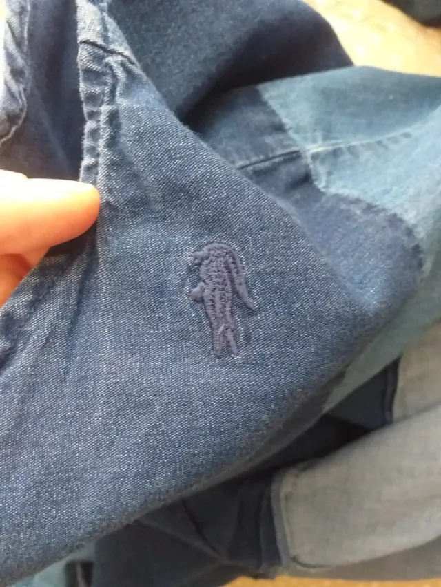 Camisa vaquera Lacoste Unisex