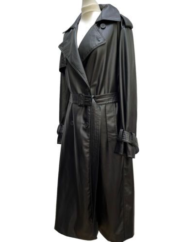 Abrigo Zara Oversize Negro