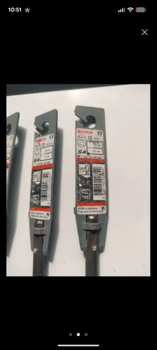 Pack Lote caja herramientas brocas hilti escofina