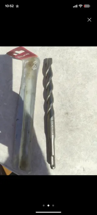 Pack Lote caja herramientas brocas hilti escofina