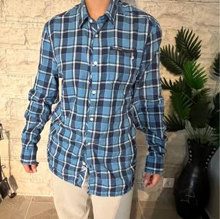 Camisa Pepe Jeans cuadros azul Talla M