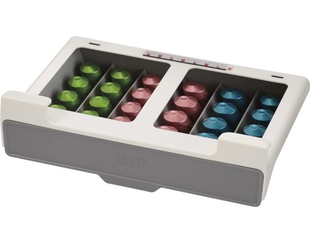Cajón organizador cápsulas café Joseph Joseph