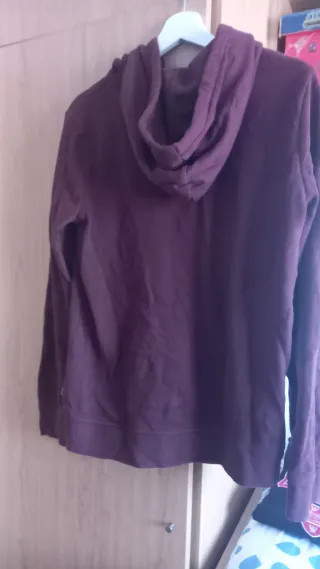 Sudadera Vans Mujer Talla M Burdeos