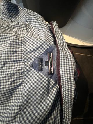 Camisa Tommy Hilfiger cuadros azul L